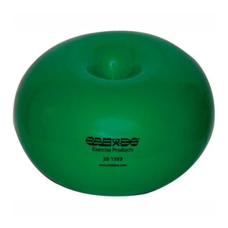 Fabrication Enterprises CanDo Donut Ball, 26" Dia. x 14"H, Green, 300 lbs. Capacity 30-1953